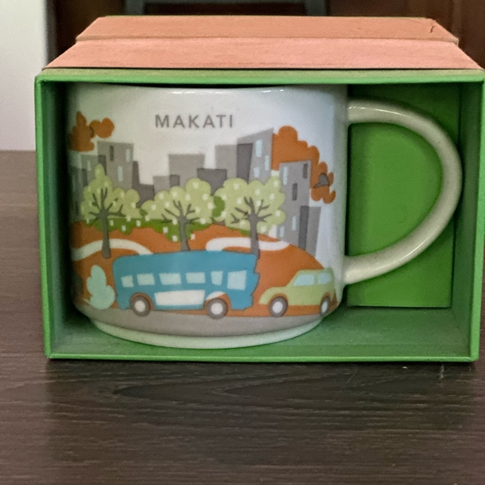 Starbucks “You are Here” ceramic mug.  Makati, Philippines.